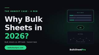 Why Bulk Sheets Still Beat API Tools (For This Job) — Amazon PPC in 2026