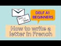 How to write a letter in French | DELF A1 Practice