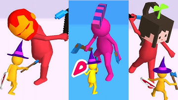 Join Clash 3D - 3 EPIC BOSS FIGHT gameplay walkthrough part 345 (iOS & Android)