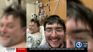 Man falls through ice while ice fishing at Torrington pond