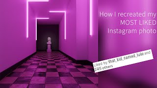 Recreating my MOST LIKED Instagram photo! | Blender 2.93 Tutorial