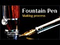 FOUNTAIN PEN - Made from rare and precious NATURAL WOOD