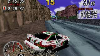 Sega Rally - 1st place in Arcade championship mode
