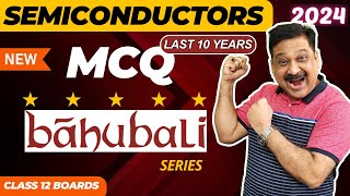 SEMICONDUCTORS, MCQ BAHUBALI Series, Class 12 Physics👉Subscribe @ArvindAcademy