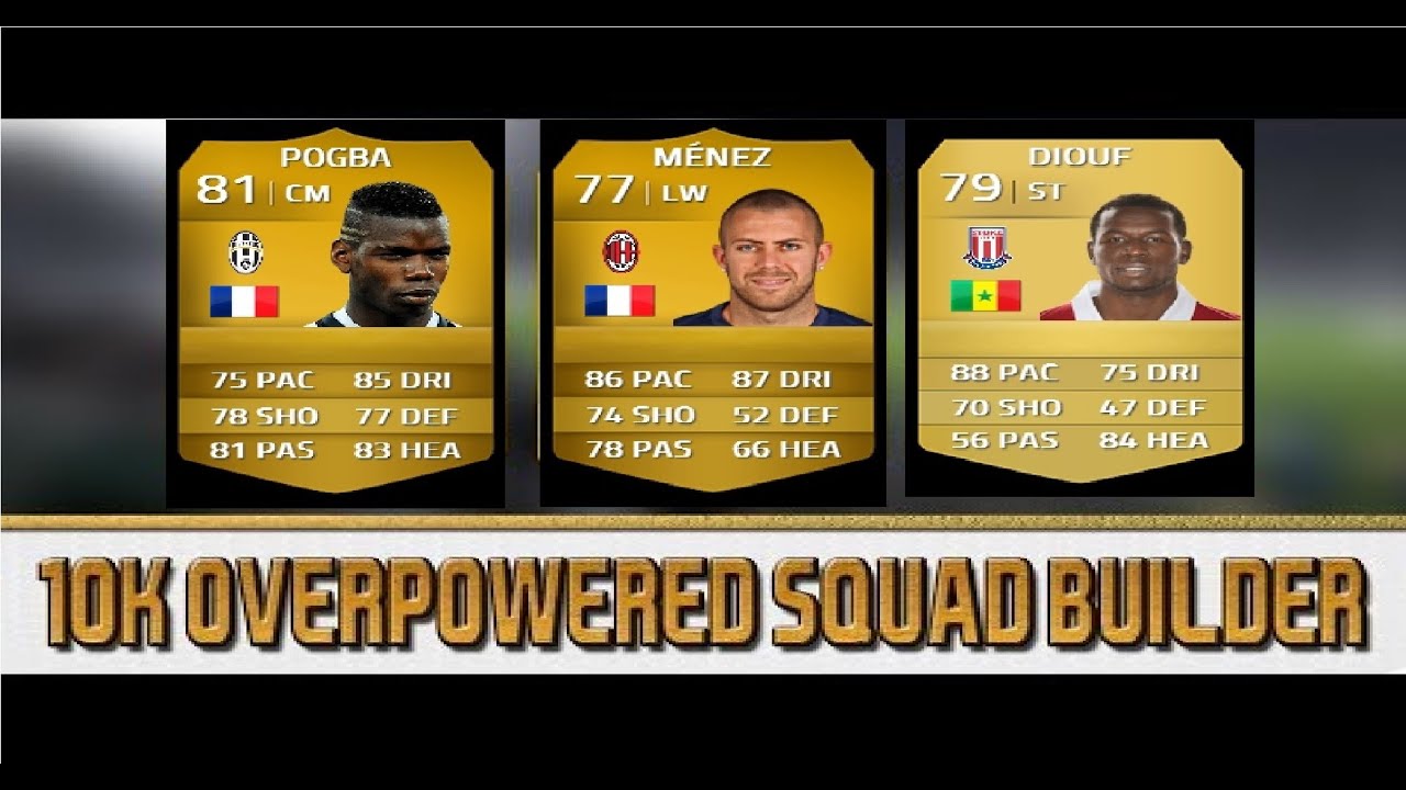 FIFA 14 - Best 10k team + Overpowered Squad Builder