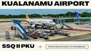 FLY FROM MEDAN TO PEKANBARU ON A SUPER AIR JET AIRBUS A320