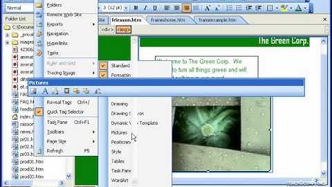 FrontPage Tutorial Using Hotspots Microsoft Training Lesson 13.6