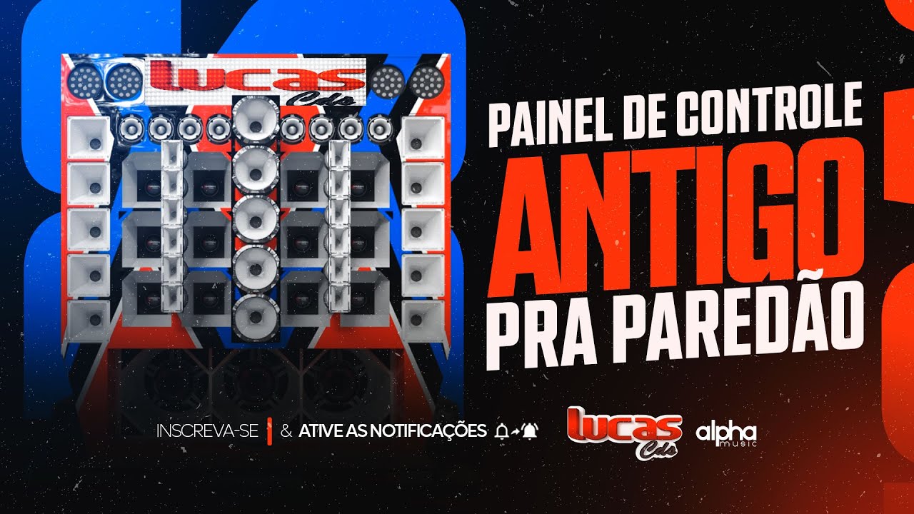 PAINEL DE CONTROLE ANTIGÃO CAIXA SAMPLEADA LUCAS CDS DE ICÓ