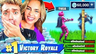 +60,000 VBUCKS IF MY GIRLFRIEND FINDS ME!  Fortnite Hide and Seek