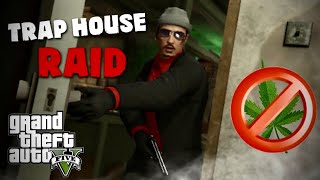 WE RAIDED THEIR TRAP HOUSE!!! | GTA 5 ONLINE DRUG WARS DLC FUNNY MOMENTS screenshot 2