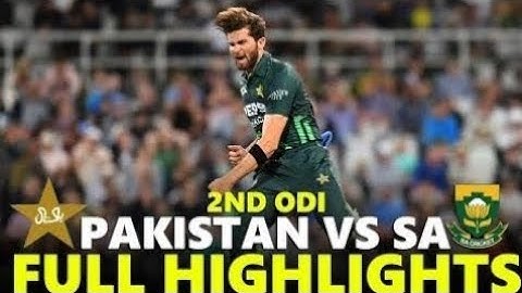PAKISTAN VS SOUTH AFRICA |FULLHIGHLIGHTS | 2ND ODI MATCH 2024 |PAK VS SA