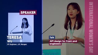 Teresa Wu - API design for Front-end engineers - TECH(K)NOW Day 2022