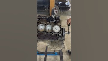 Piston Pressure Test — Watch the Paper Explode! #automobile #mechanic