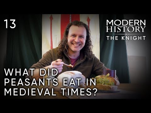 13 What did peasants eat in medieval times?