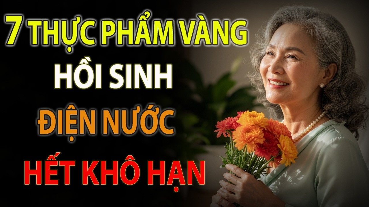 7 Thực Phẩm Vàng Giúp Hồi Xuân Tự Nhiên Cho Phụ Nữ 60