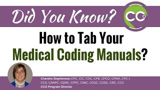How To Tab Your Medical Coding Manuals