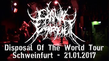 Cranial Engorgement LIVE @ Disposal The World Tour - Schweinfurt 21.01.2017 - Dani Zed