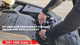 Career Overview #acura #acuratl #diy #coolant #4k   2004 Acura TL HC Speed aluminum coolant reservoir replacement