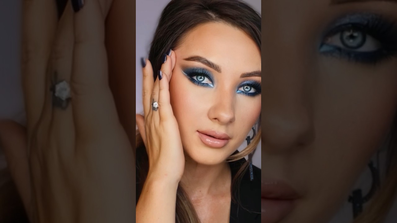 СИНИЙ SMOKEY ДЛЯ НАВЕСНЫХ ВЕК 💙 