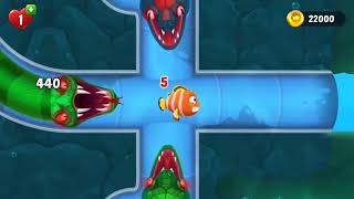 Fishdom game ads '194' Nemo vs Snakes screenshot 4