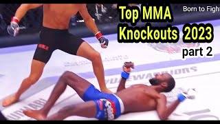 Best MMA Knock-outs   2023. | part 2