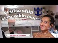 where do crew live on a cruise ship? : Royal Caribbean crew cabin tour - odyssey of the seas