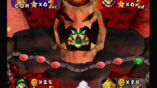 Mario Party 1 Game Episode 8-Bowser's Magma Mountain