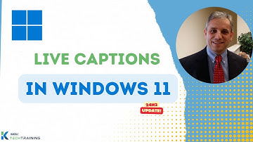 Using Live Captions in Windows 11 24H2