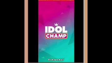 Como Votar Por BTS En Idol Champ