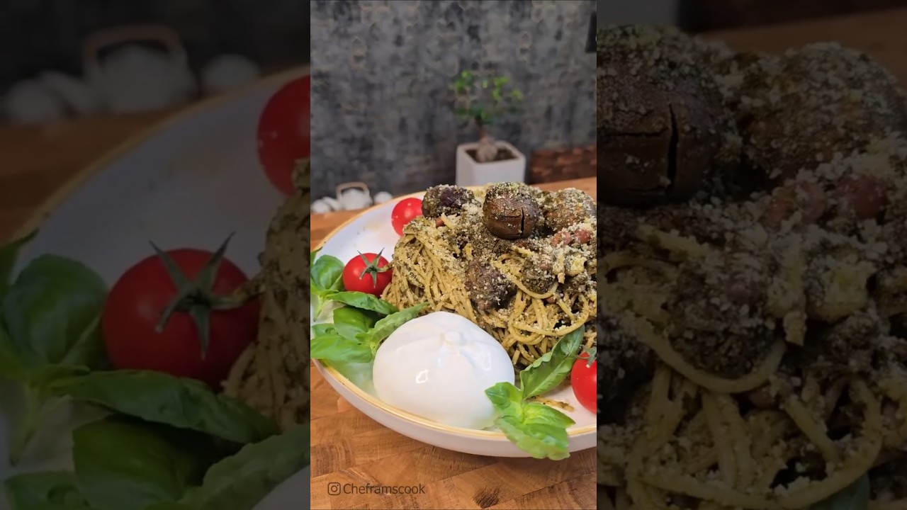 🔥 Ghormeh Sabzi Pasta?! Persian-Italian Fusion You Have to Try 🍝🇮🇷🇮🇹 