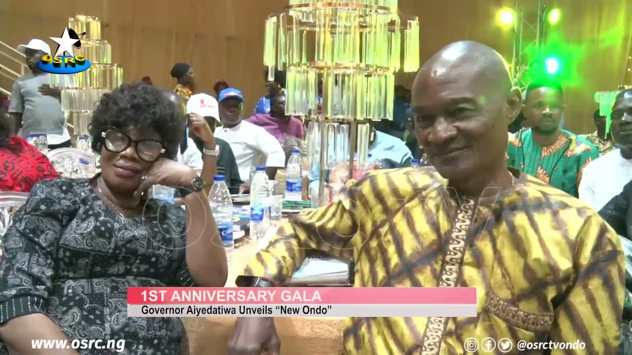 Ondo Governor Lucky Aiyedatiwa Marks First Year with Gala, Promises Visible Transformation