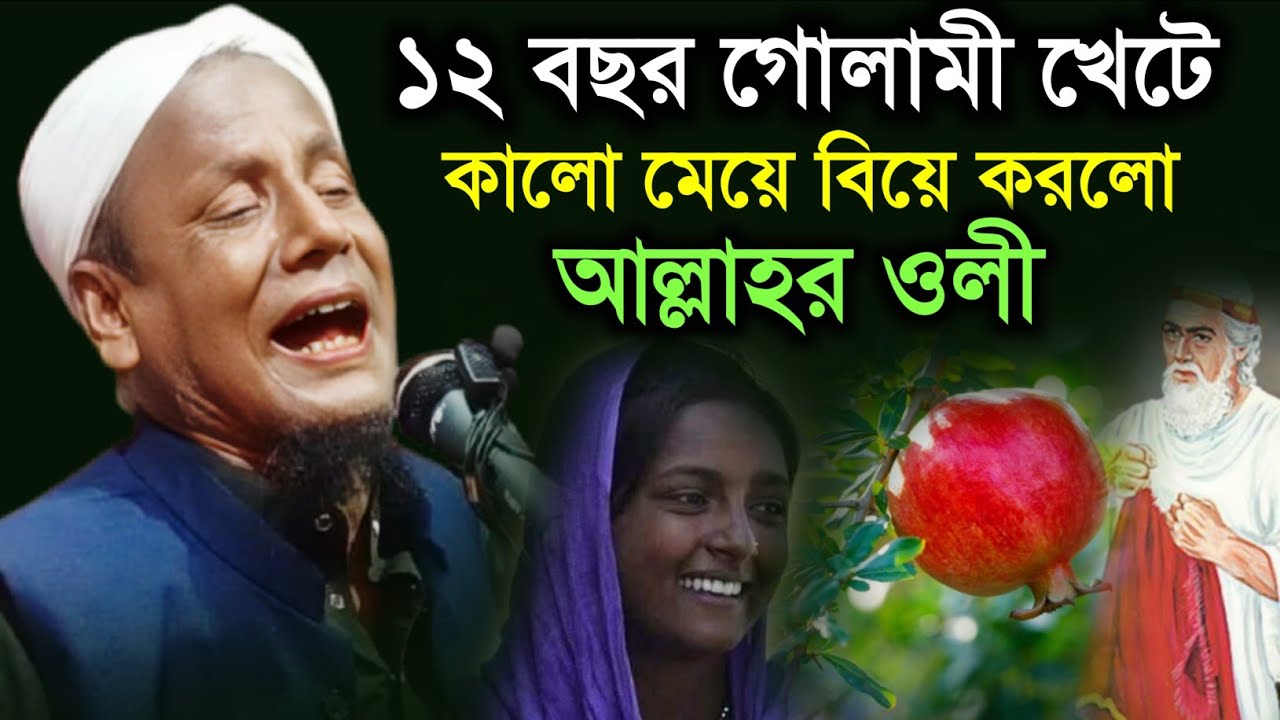 ১২ বছর গোলামী খেটে কালো মেয়ে বিয়ে করলো আল্লাহর ওলী। Maulana Afsar Ali Bayan.