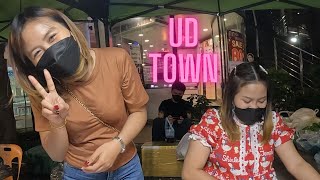 Street food  Best Udon Thani night market 2022  UD Town  Thailand travel