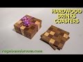 Making Hardwood End Grain Drinks Coasters