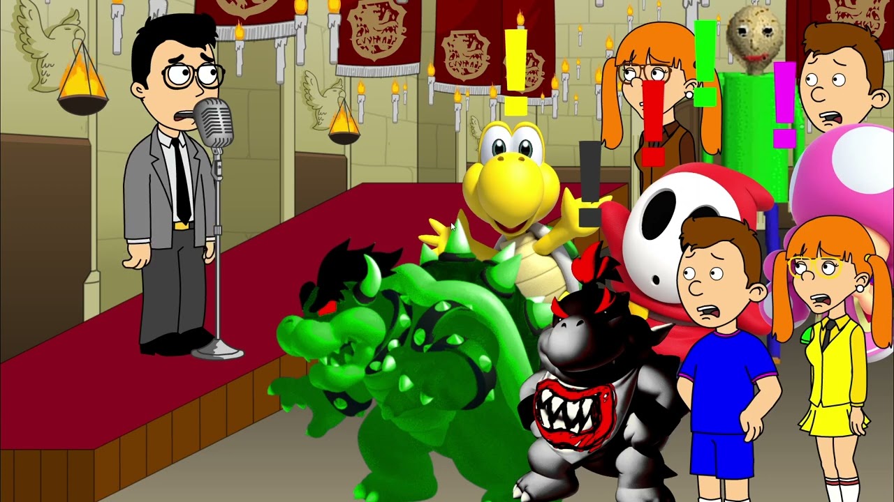Dark Plasma Bowser Changes the School's National Anthem/Grounded