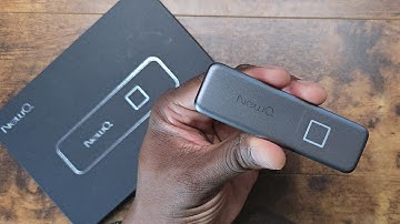 NEWQ Fingerprint Biometric External SSD iOS & Android & Mac & Windows Phone | Laptop | PC | iPad Pro