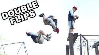 Literally Just DOUBLE FLIPS (Parkour)
