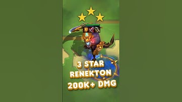 3-Star Renekton⭐⭐⭐ TFT Set 14  #leagueoflegends #teamfighttactics #tft #wildrift #riotgames #gaming