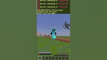 Is This Combat Logging?! 💀 #minecraft #pvp #shorts