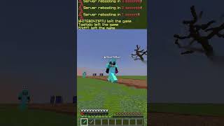 Is This Combat Logging! 💀 #minecraft #pvp #shorts