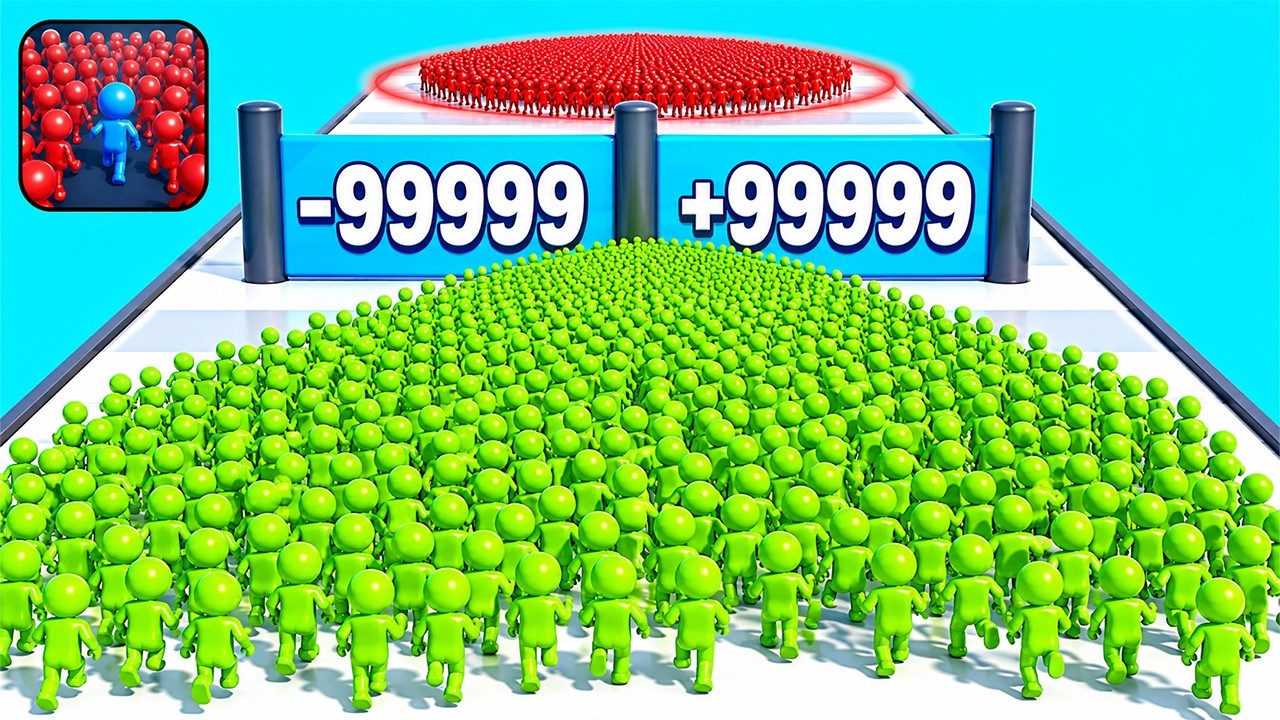 COUNT MASTERS - New Mobile Gameplay Walkthrough (Android,iOS) All Levels Freeplay Update