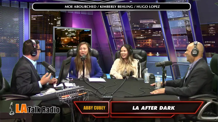 La after dark with Abby Cubey Moe Abourched / Kimb...