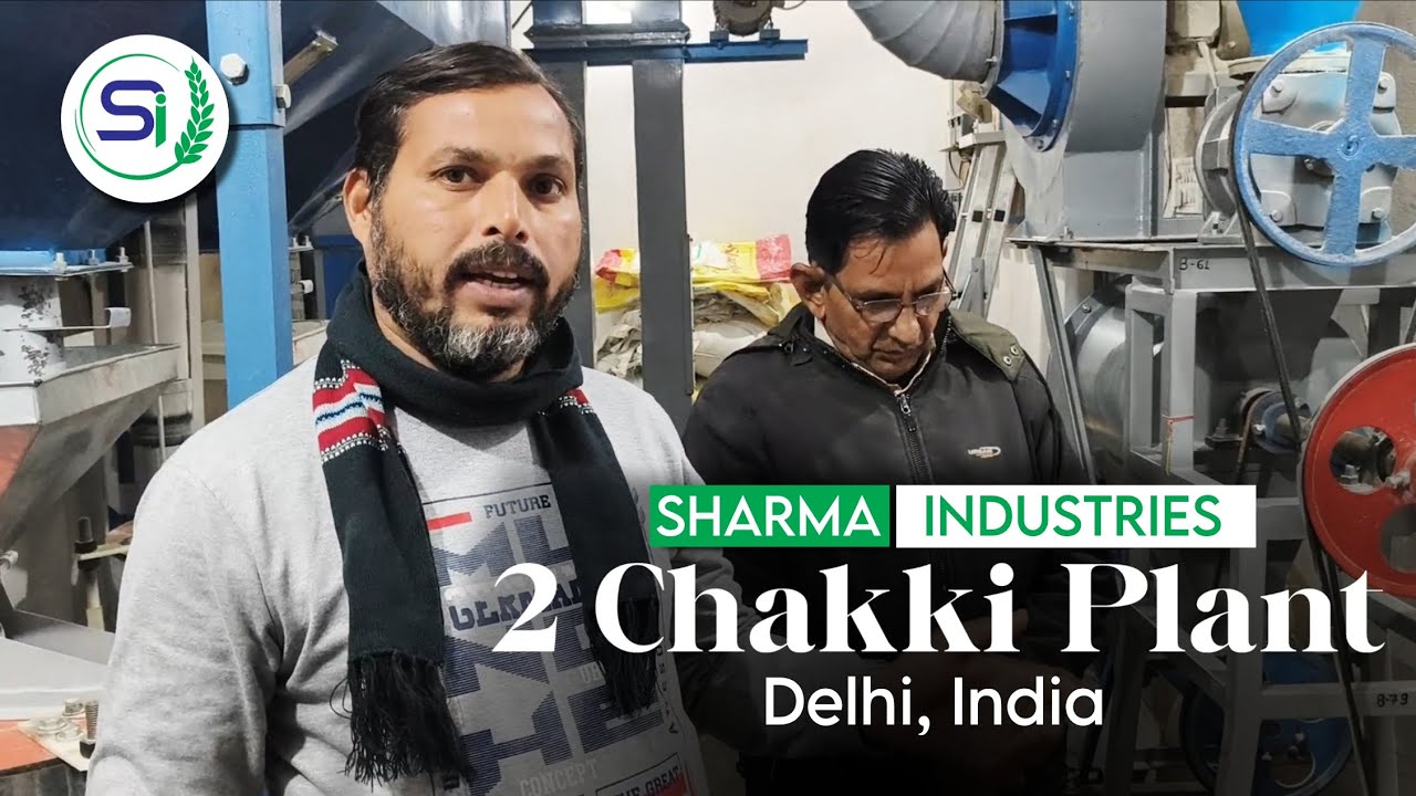 2 Chakki Plant in Delhi | Atta Chakki Plant | Flour Mill Manufacturers |Sharma Industries #flourmill