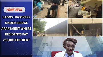 SHOCKING! 😱 86 Under-Bridge Apartments Where Tenants Pay N250,000 Rent Discovered In Lagos (WATCH)