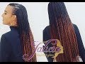 #5 Butt length-FreeStyle Braids (cornrows+ individuals +ombre)