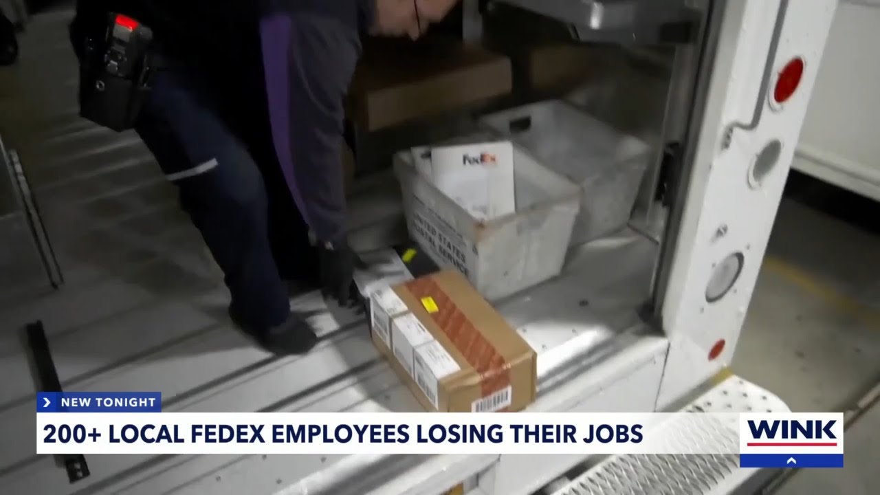 Fedex Risk Local FedEx employees at risk of losing their jobs - YouTube