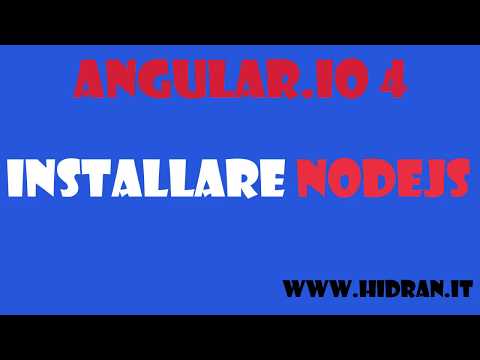 Installare Node.js e npm su Windows, Mac e Linux | Corso Angular 4