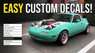 Forza Horizon 6: How to Create Own Vinyl Group/Decal Group screenshot 4