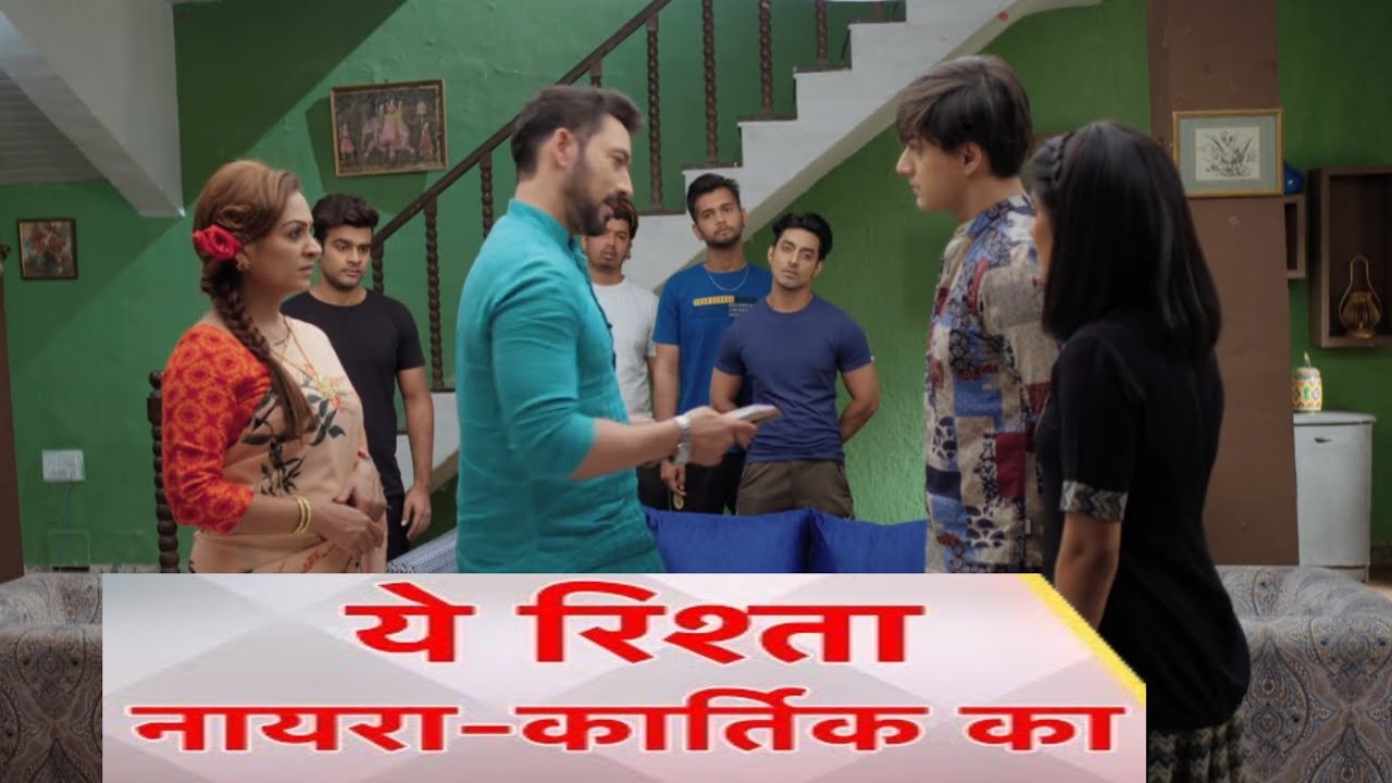 yeh rishta-naira kartik ka | Kartik ne accept kiya mukesh se kabbadi ka challenge 
