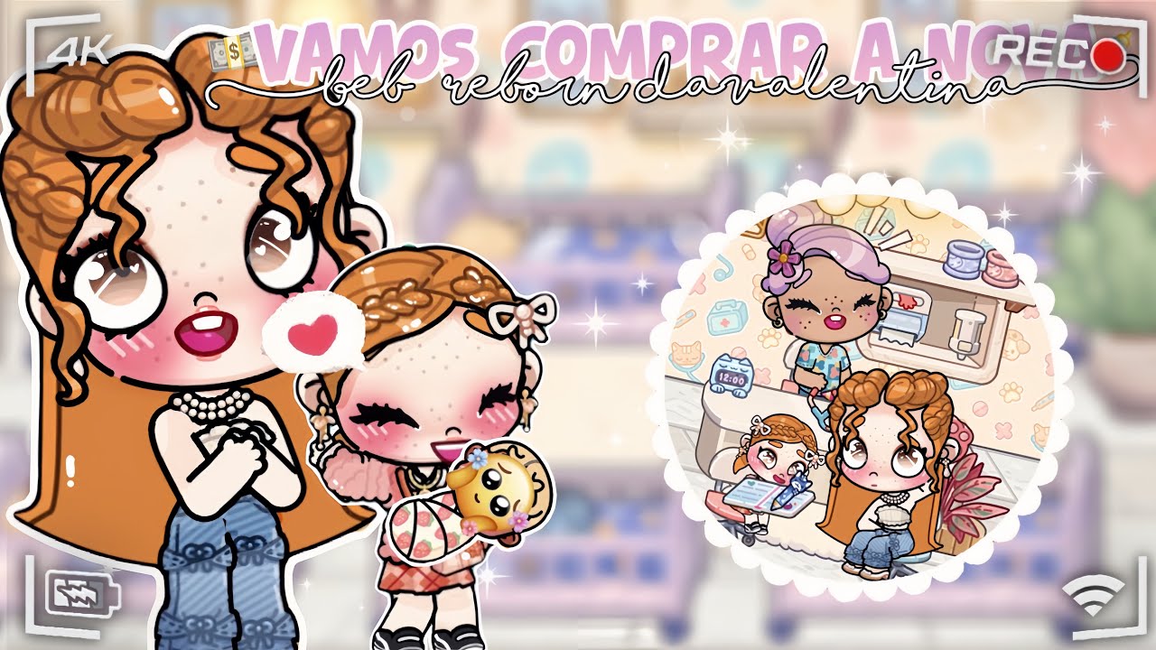 VAMOS COMPRAR A NOVA BEBÊ REBORN DA VALENTINA!!🍼💵💜 || *VOICE* 🎙️|| AVATAR WORLD 